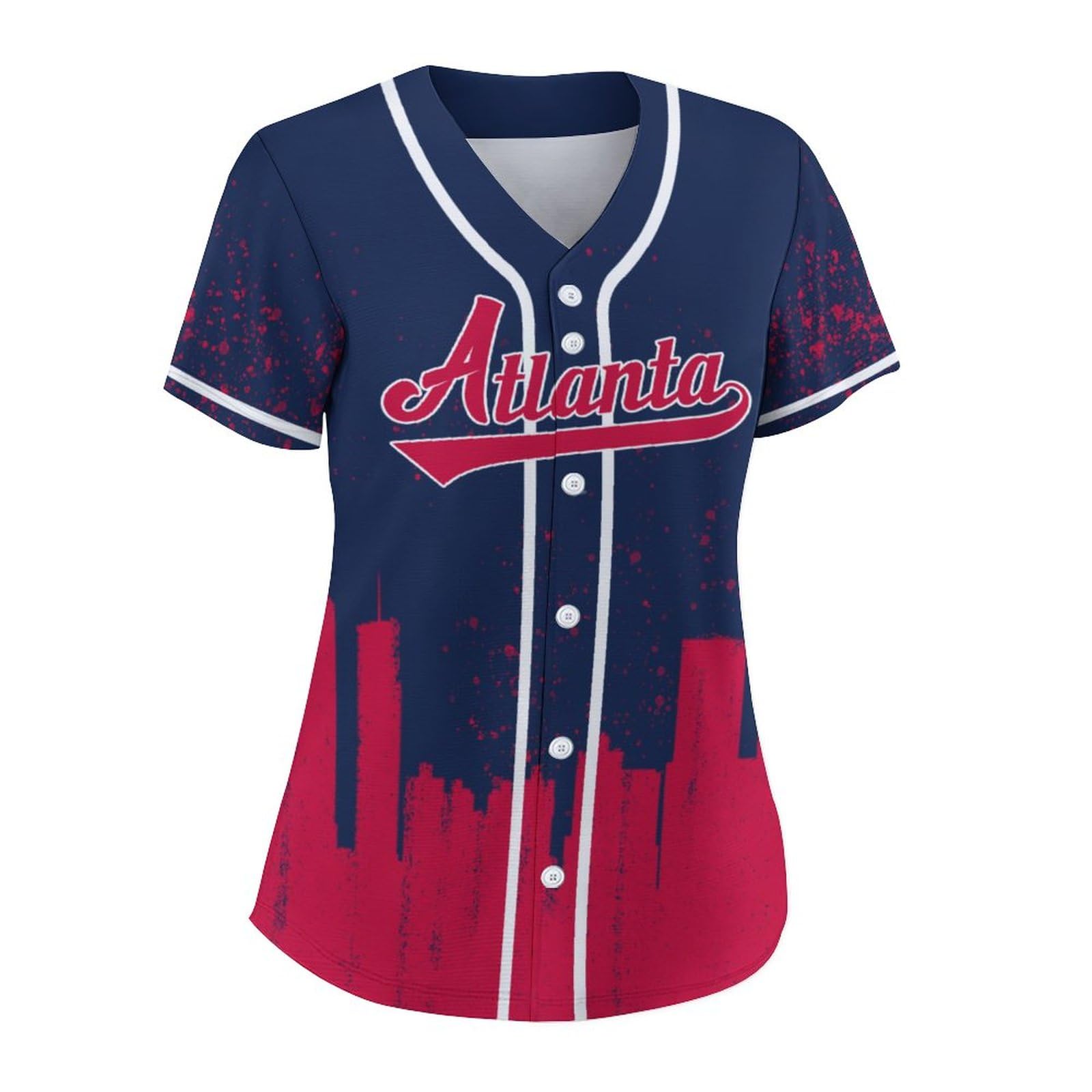 Custom Mom Baseball Jersey - Personalized Graffiti T-Shirt for Women - Unique Birthday Gift for Mom - Perfect for Mother's Day, Family Reunions & Sports Events