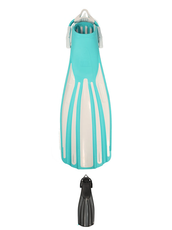 Fourth Element Rec Fin - High-Performance Swim Fins for Scuba Diving, Snorkeling & Pool Training - Lightweight & Durable Design for Comfort & Speed