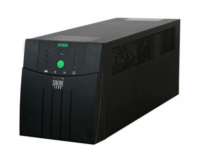 Ever UPS Sinline 1600 USB HID - Reliable Uninterruptible Power Supply for Computers & Routers - Perfect for Home Office & Gaming Setup