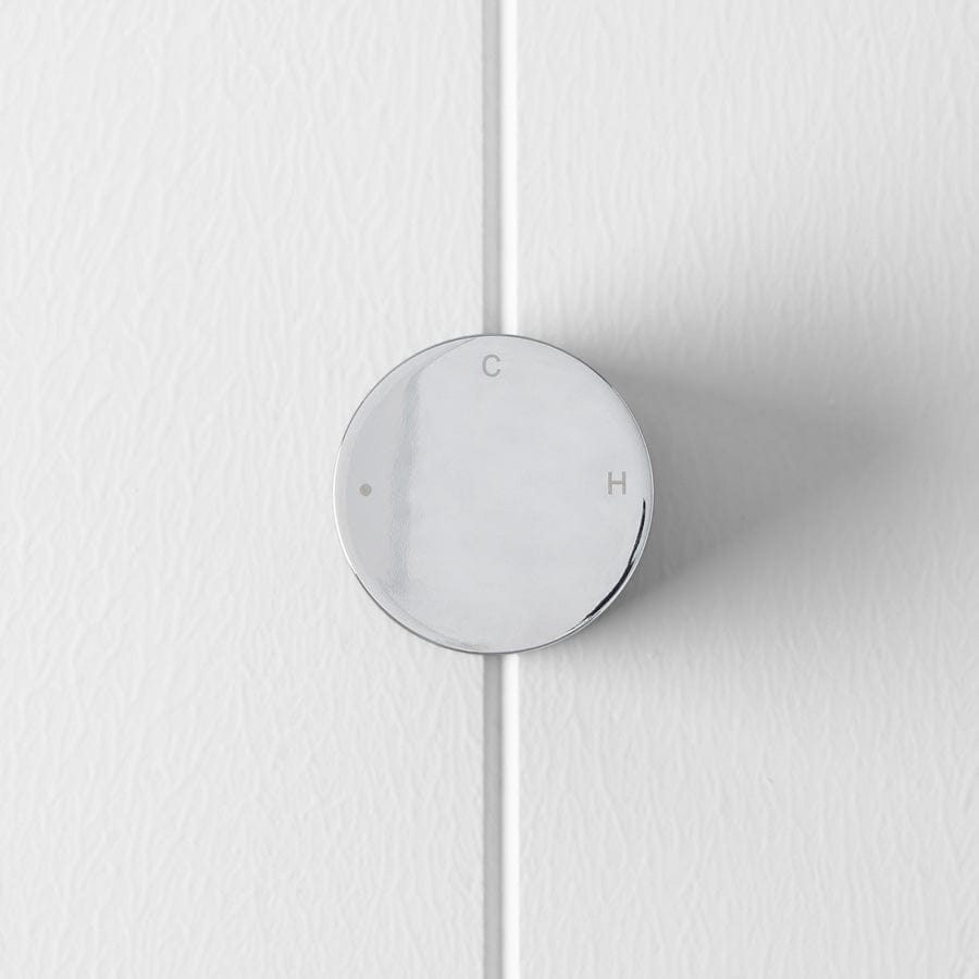 Progressive Round Wall Mixer in Chrome Finish - Perfect for Modern Kitchen and Bathroom Faucet Upgrades