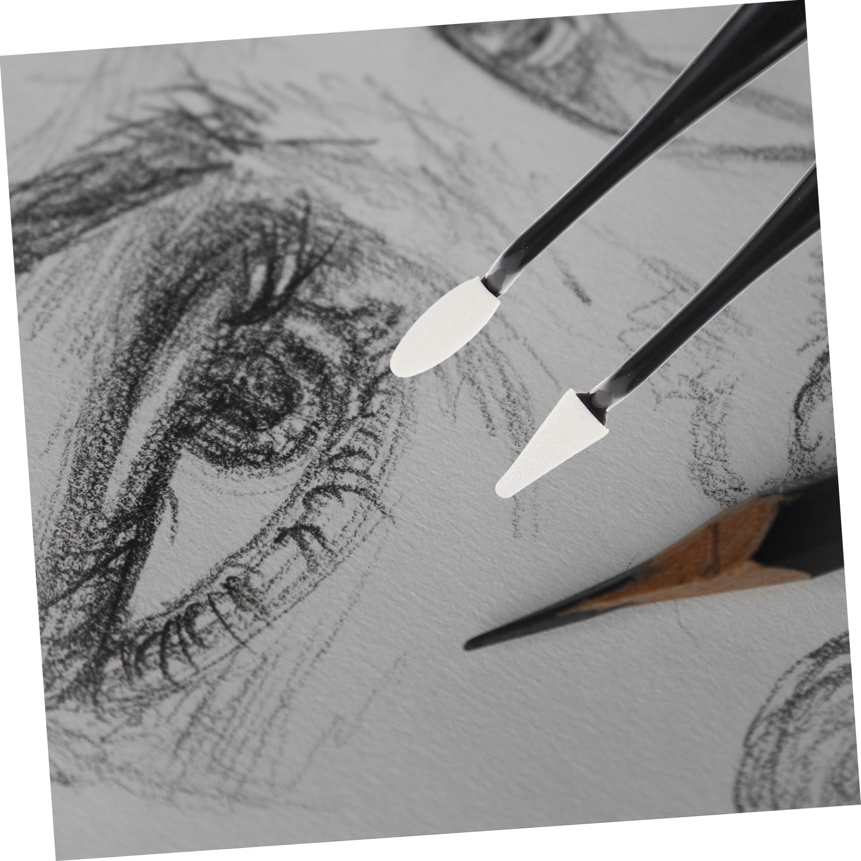 PLAFOPE 4Pcs Blending Stumps for Sketching & Drawing - Art Tools for Students & Artists