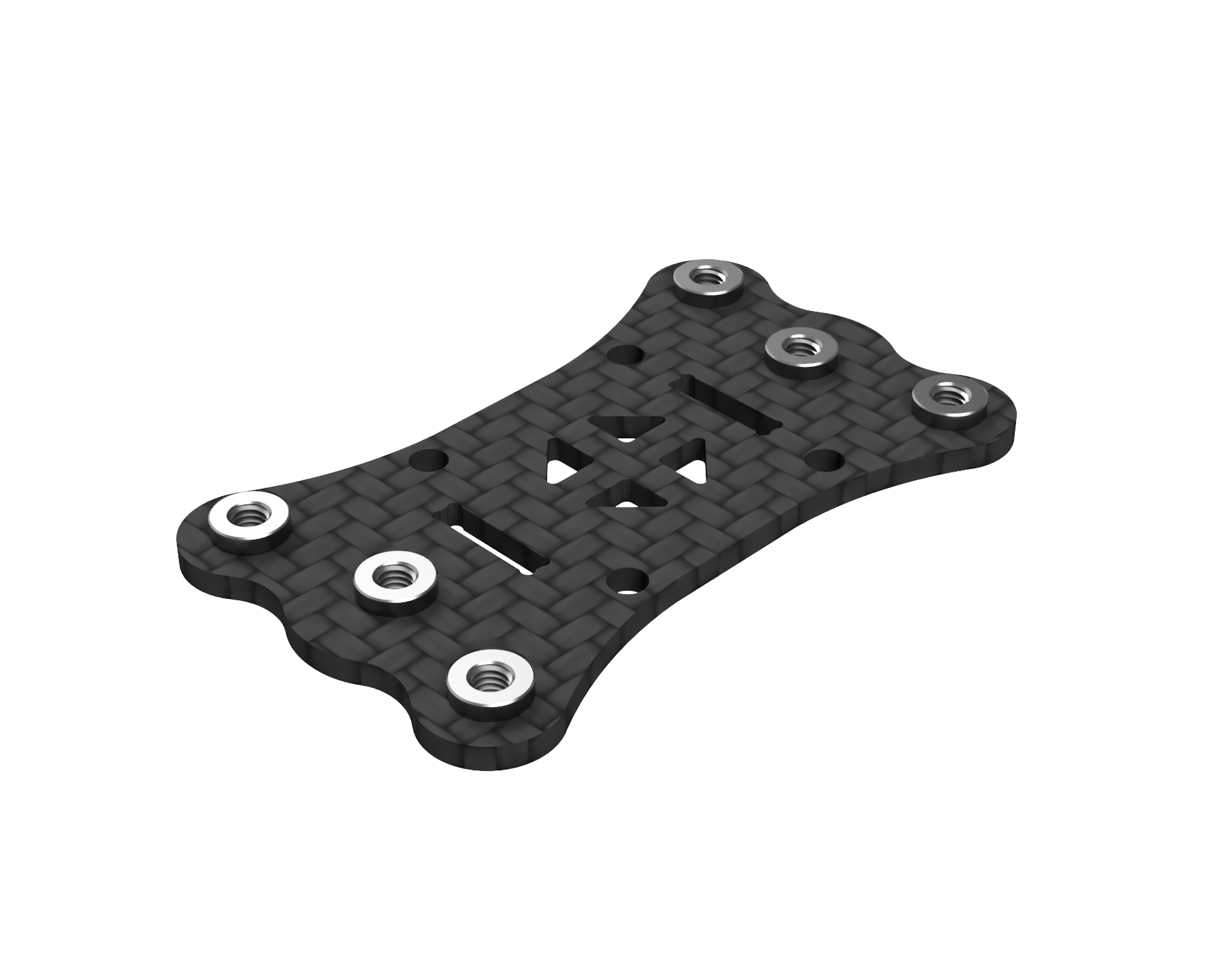 DinDrones Typhon V7 T700 Carbon Fiber Plates - High-Performance Drone Parts for FPV Racing & Aerial Photography