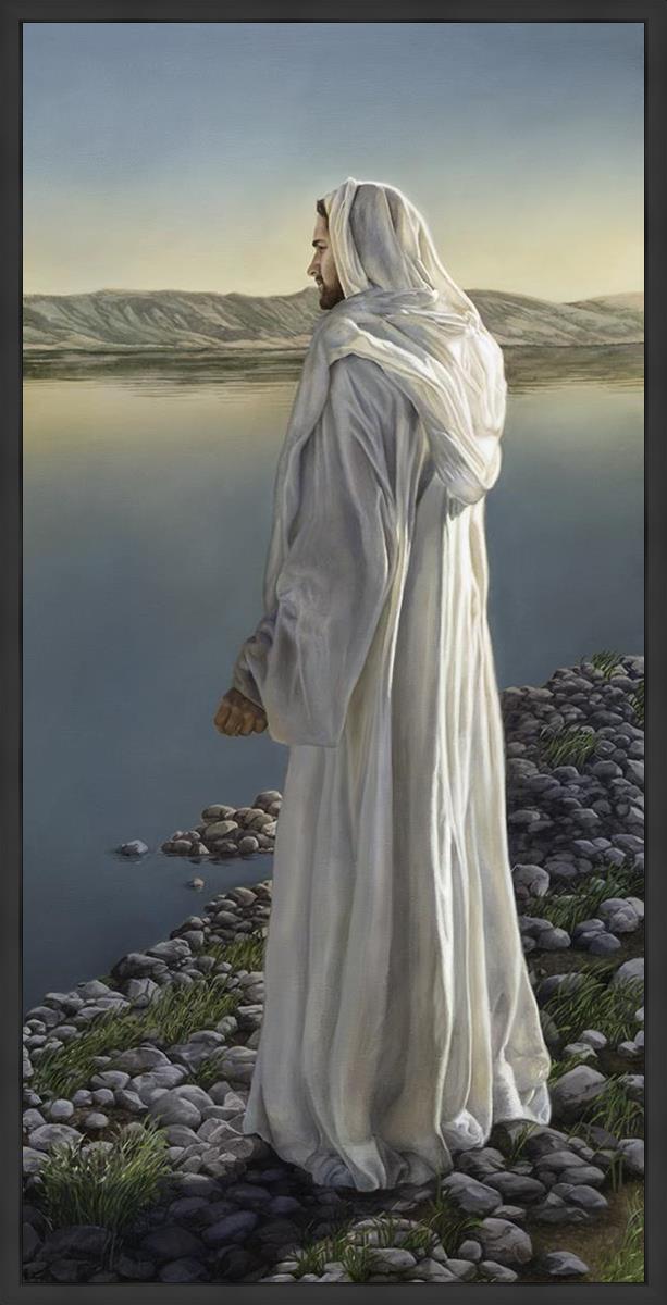 Come Follow Me Large Wall Art - Inspirational Christian Home Decor for Living Room, Bedroom & Office - Perfect Gift for Religious Families