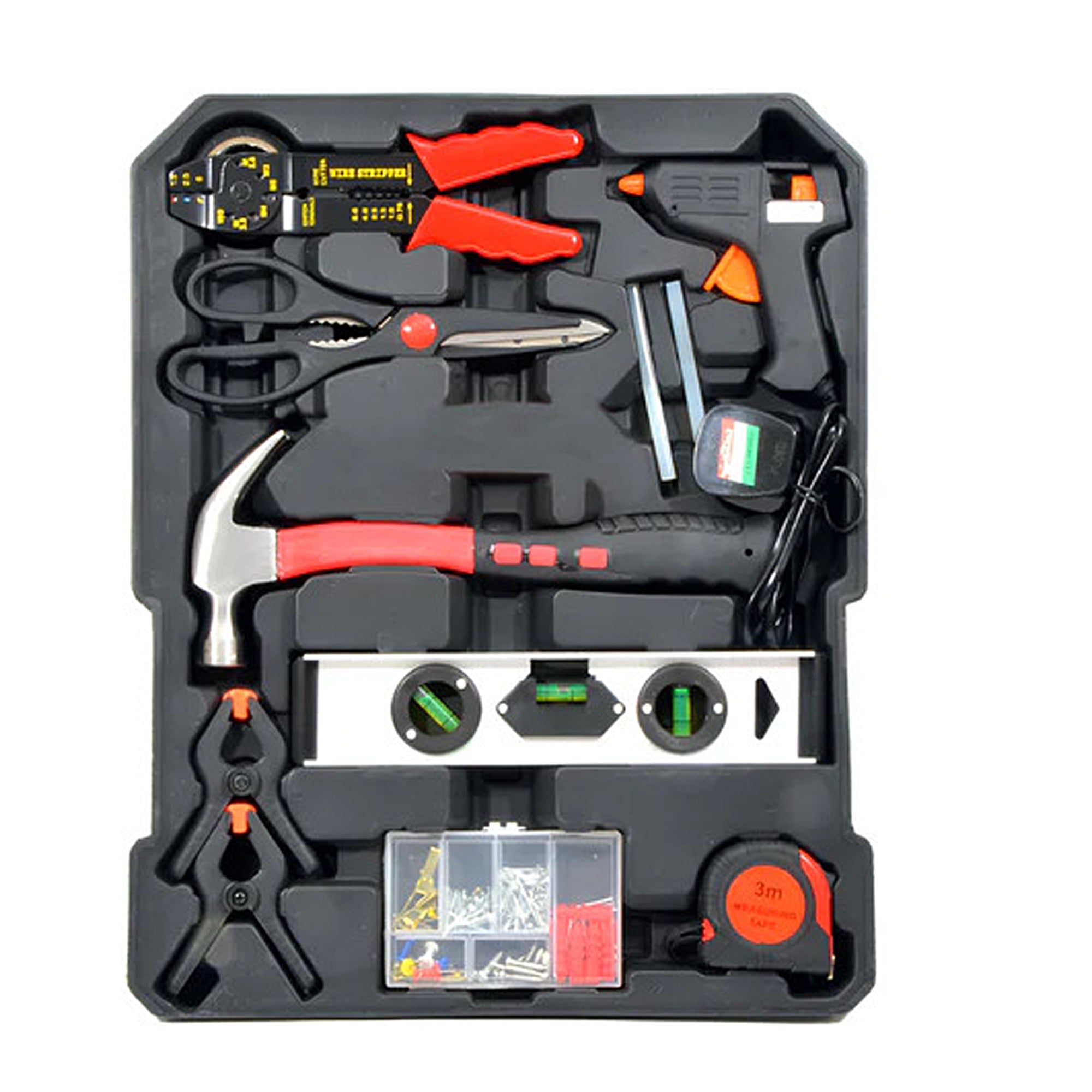 399-Piece Milex Professional Tool Kit in Durable Wheeled Carry Case - Perfect for Home Repairs, DIY Projects, and Automotive Maintenance