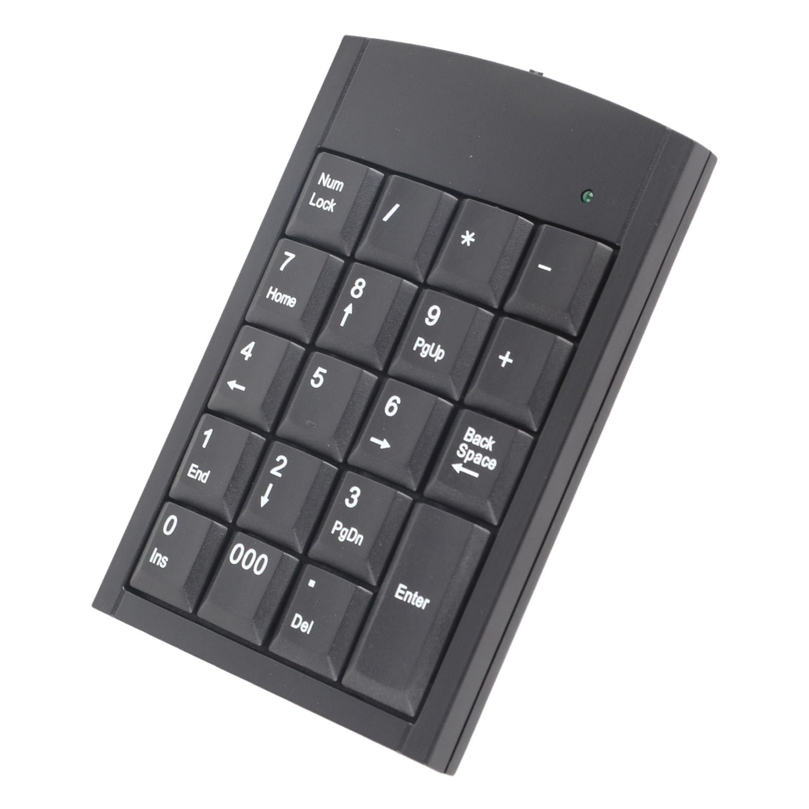 Yoidesu Mini USB Numeric Keypad - Portable External Number Pad for Laptop, PC & Desktop - Wireless Numeric Keyboard for Fast Data Entry, Accounting & Office Work (Plug & Play) - Perfect for Accountants, Programmers & Office Professionals