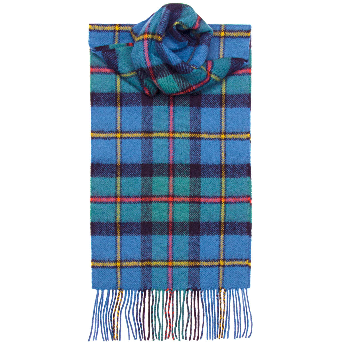 MacLeod of Harris Ancient Tartan Scarf - Premium Wool Plaid Wrap for Men & Women - Perfect for Scottish Weddings, Highland Games & Winter Fashion