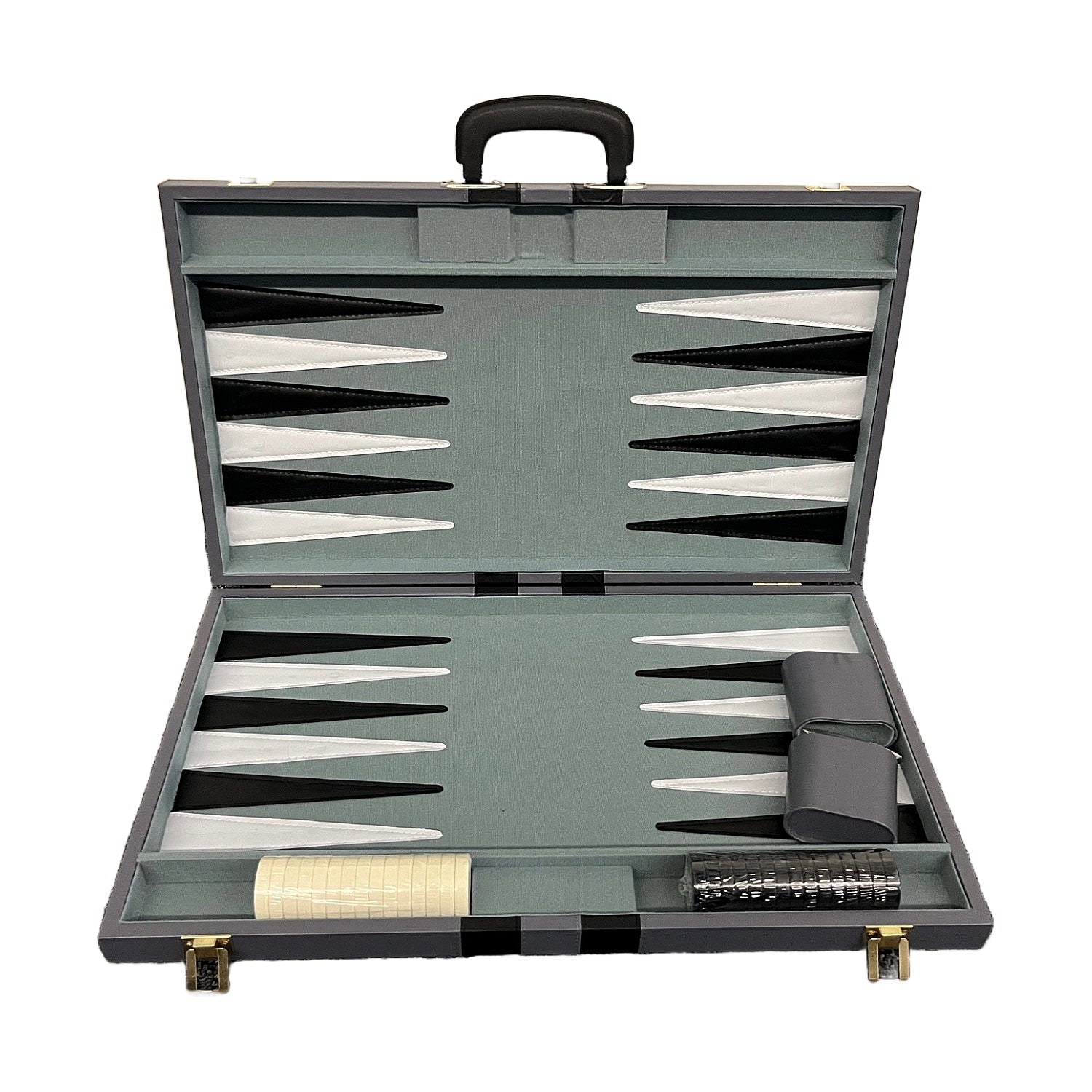Premium 21-Piece Luxury Backgammon Set - Classic Wooden Board Game with Storage Case | Perfect for Family Game Nights, Travel & Home Decor