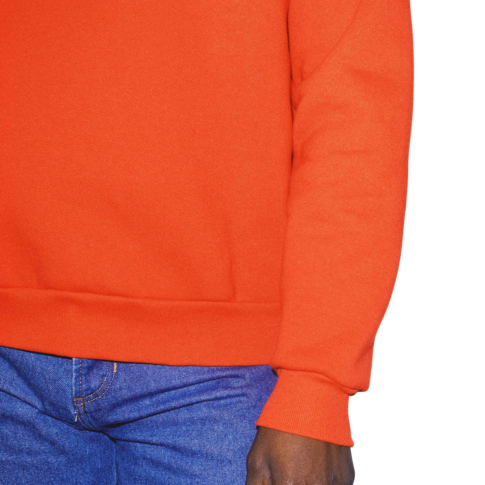 American Apparel Men's Mason Fleece Long Sleeve Crewneck Pullover Sweatshirt - Soft & Warm Casual Wear for Men, Perfect for Fall & Winter Outfits, Gym, Lounge, and Outdoor Activities