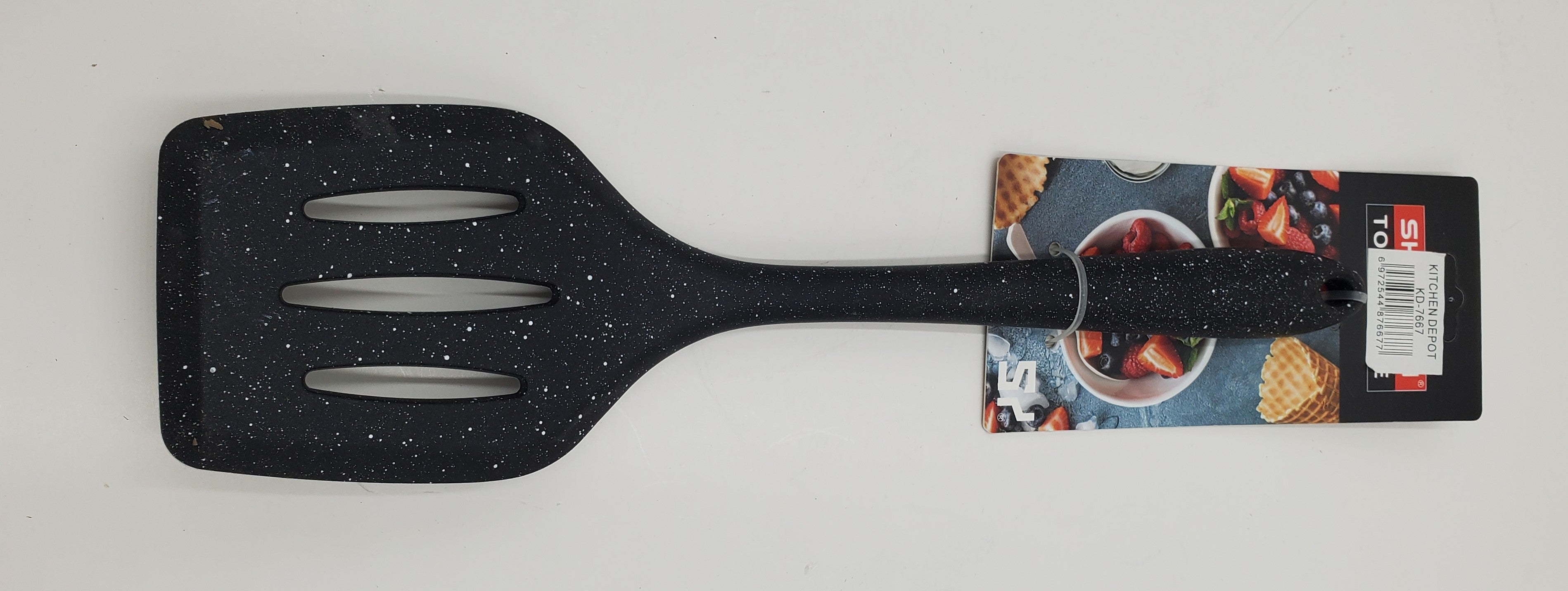 11.5-Inch Silicone Slotted Spatula - Heat-Resistant Kitchen Turner for Flipping Pancakes, Eggs & Burgers - Non-Scratch Cooking Utensil for Grilling, Baking & Stovetop Use