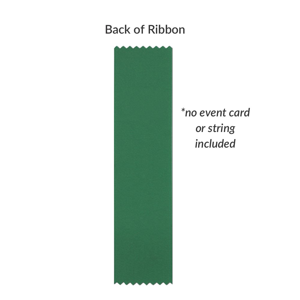 RibbonsNow 400-Pack Green Bookmark Style Participant Award Ribbons - Bulk Awards for Schools, Sports Events & Recognition Ceremonies