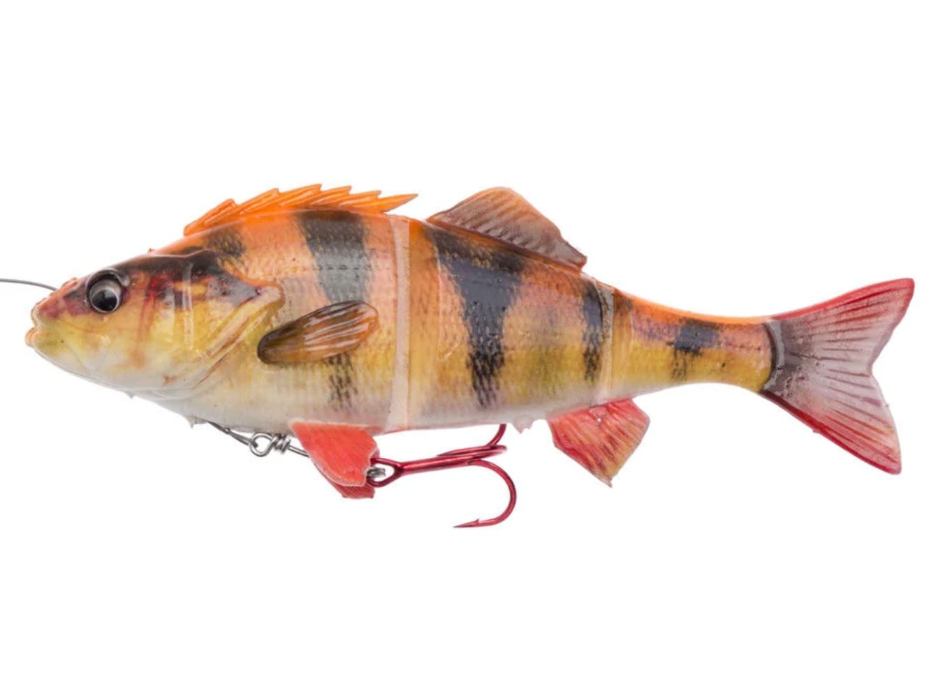 Savage Gear 4D Line Thru Perch SS Slow Sinking Fishing Lure - Firetiger Color (23cm/9