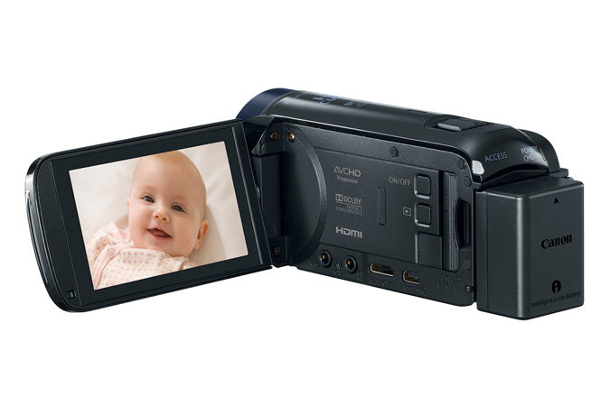 Canon VIXIA HF R600 Full HD Camcorder with 32x Optical Zoom - Black | Professional Video Recording for Vlogging, Travel & Family Events