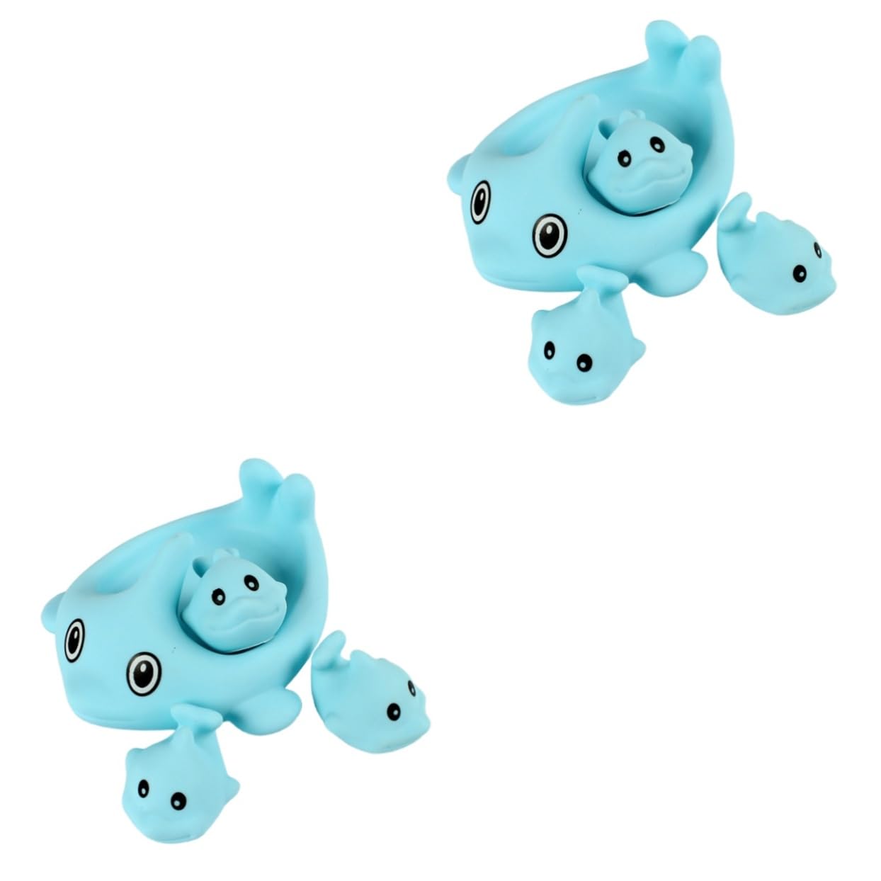 VICASKY 2 Sets Water Play Toys for Kids - Durable Vinyl Outdoor Water Toys for Pool, Beach & Bath Time Fun - Splash & Float Toys for Toddlers & Children