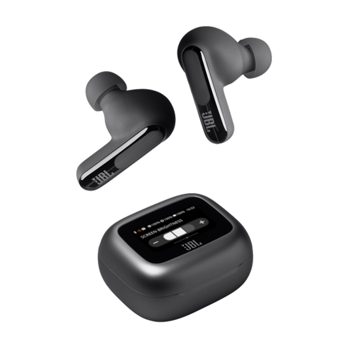 JBL Live Beam 3 True Wireless Noise Cancelling Earbuds with Smart Charging Case - Bluetooth Headphones for Workout, Travel & Music Listening
