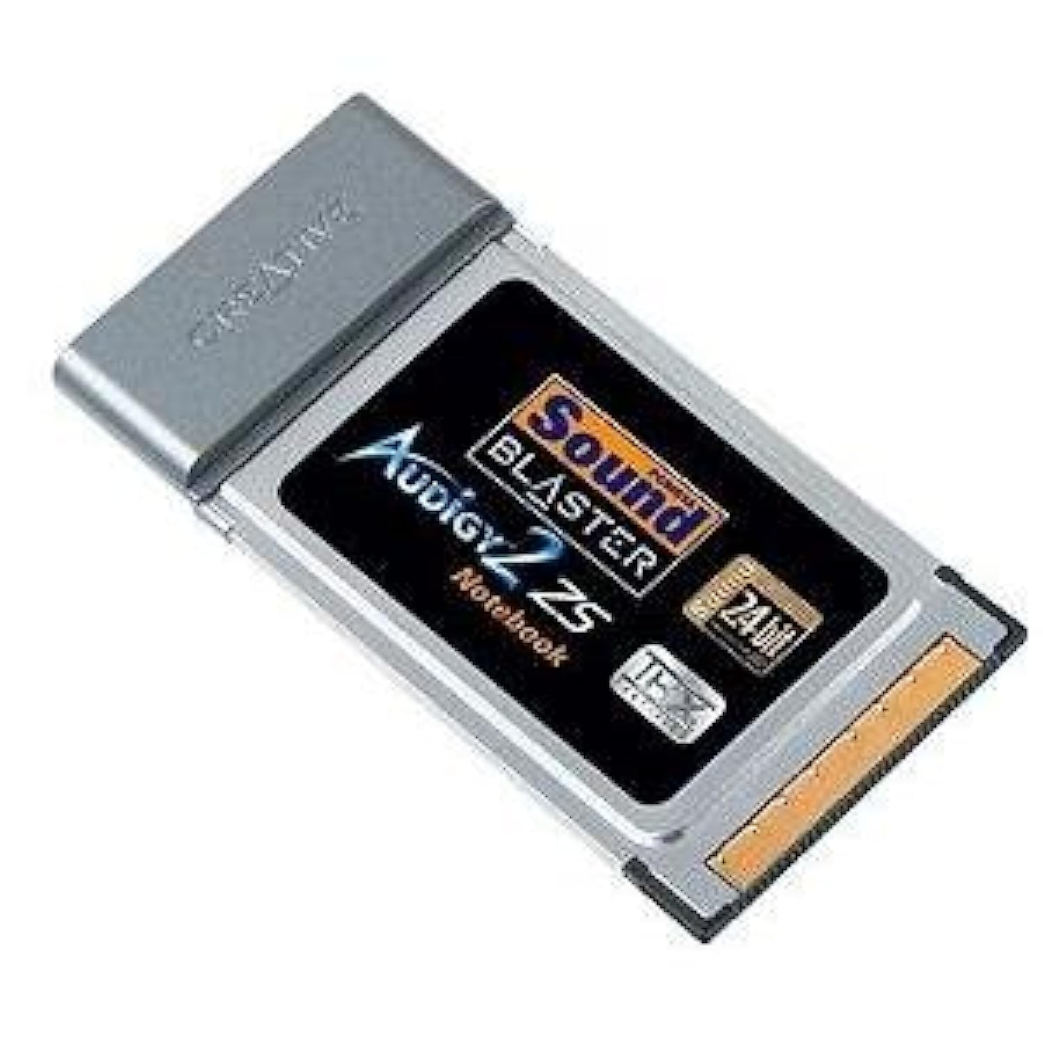 Creative Labs PCMCIA Sound Blaster Audigy 2 ZS Notebook Sound Card (70SB053000012) - Premium Audio Upgrade for Laptops, Gaming & Music Production