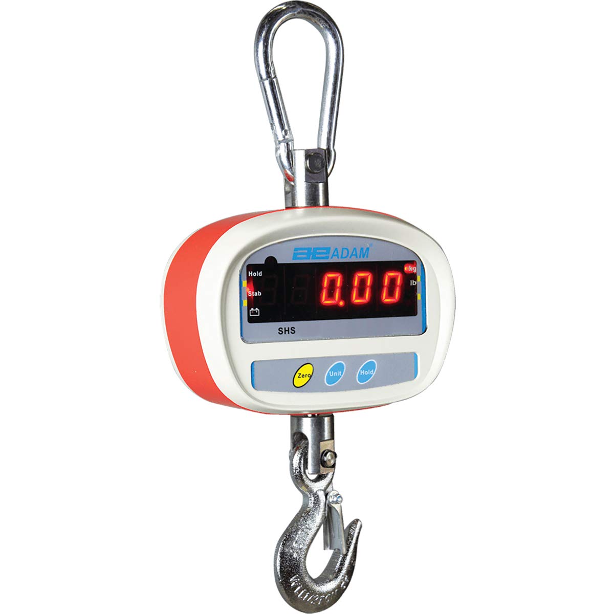 Adam Equipment SHS 300A Digital Crane Scale - 300 lb/150kg Capacity for Industrial Weighing & Shipping Applications