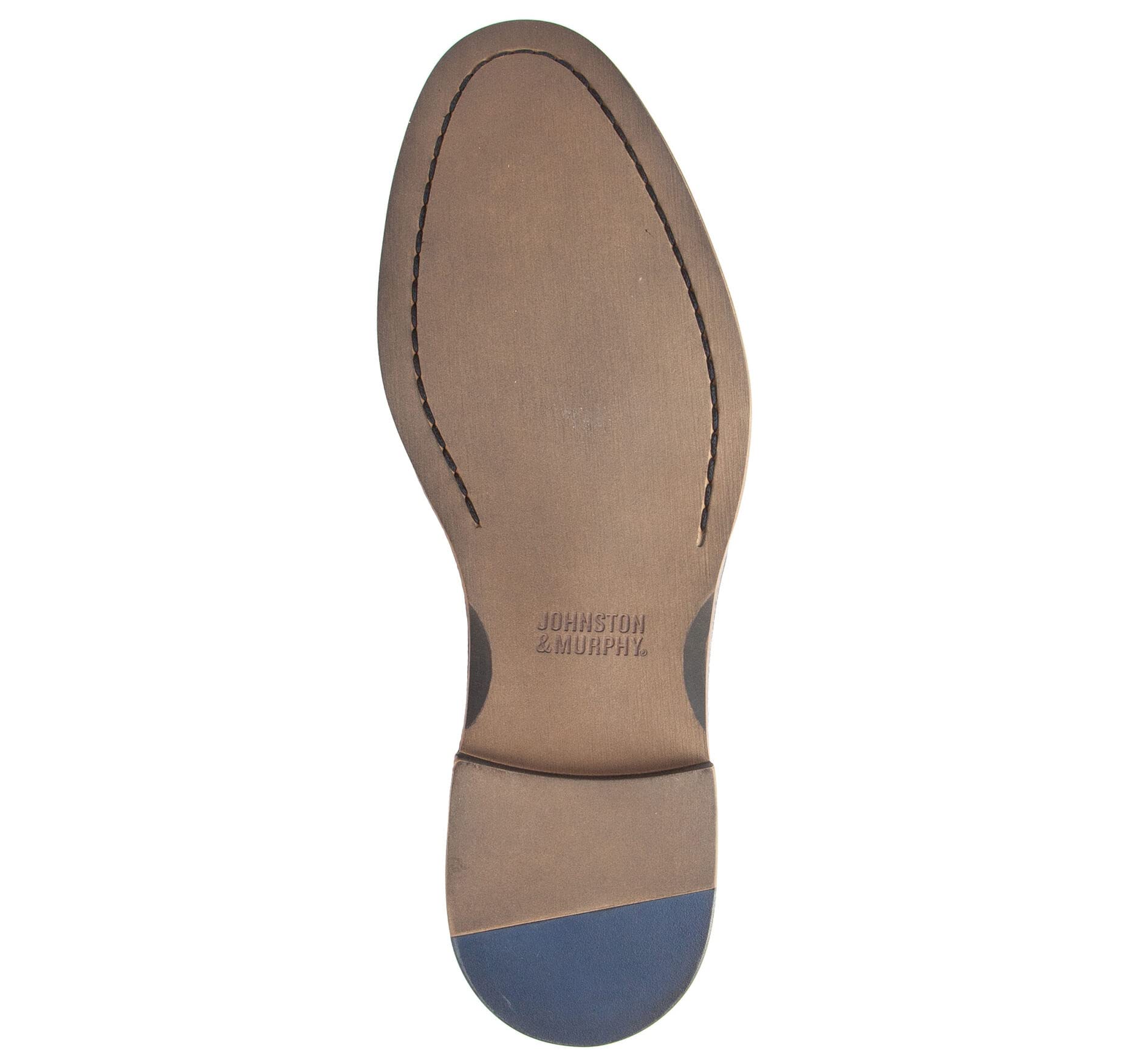 Johnston & Murphy Men’s Conard Cap Toe Dress Shoes - Hand-Burnished Leather Oxfords with Durable Rubber Sole for Business, Office & Formal Occasions