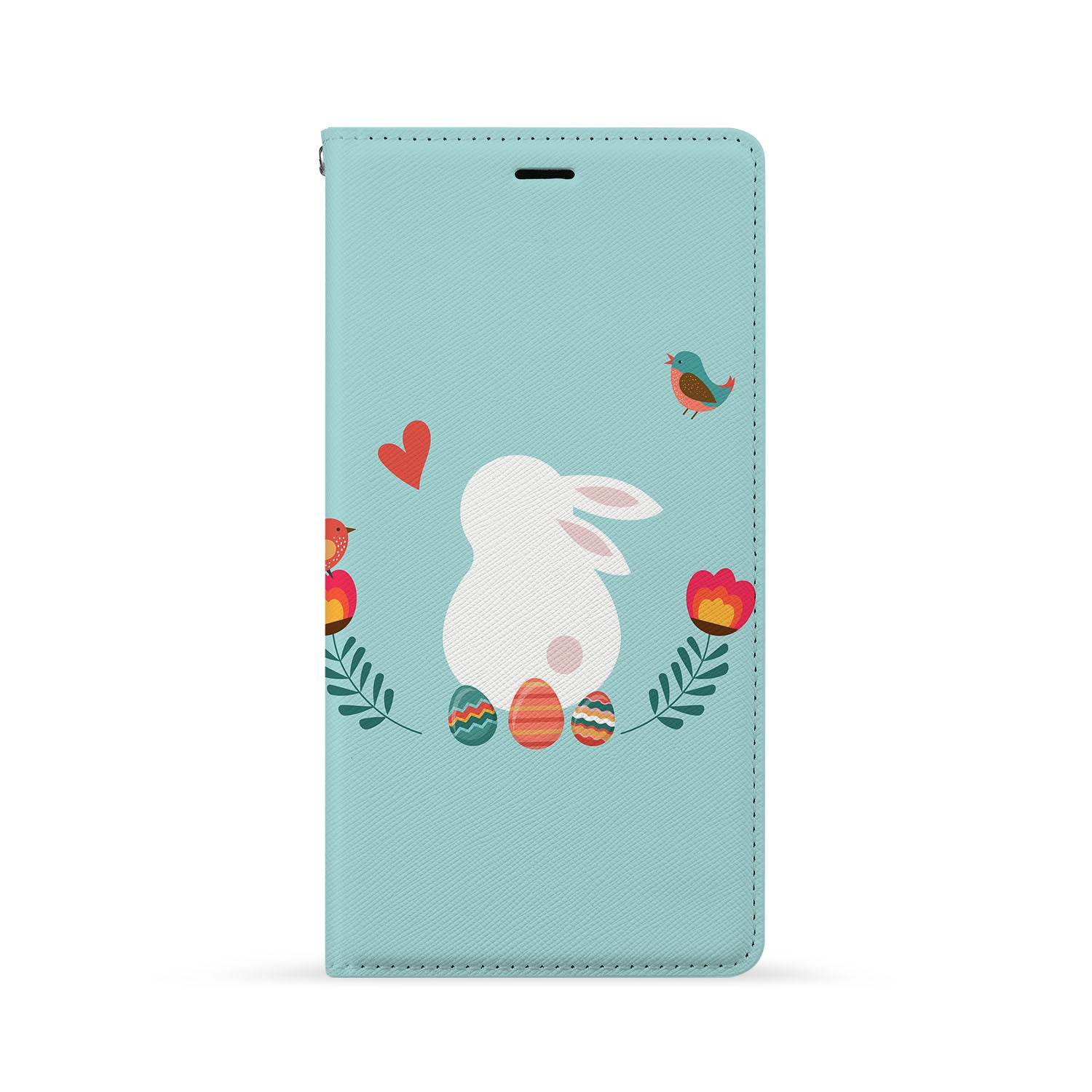 Easter Bunny iPhone Wallet Case - Slim Card Holder for Credit Cards & ID - Perfect for Spring, Easter Gifts & Everyday Use