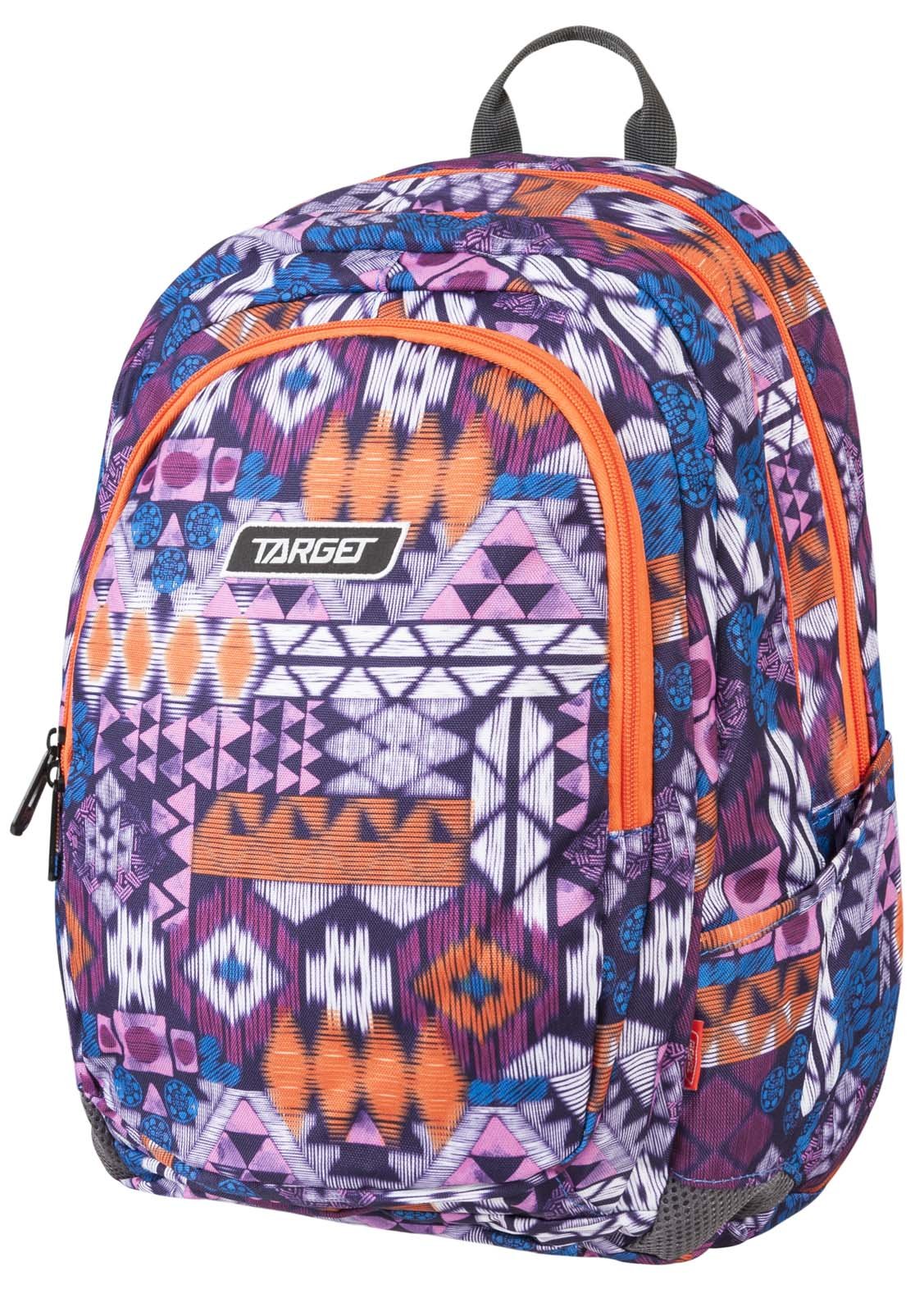 TARGET Unisex 3-Zip Backpack - Lightweight Durable School & Travel Backpack for College, Work & Outdoor Adventures