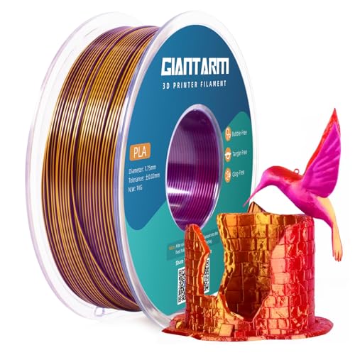 Silk Pla Red Gold Purple