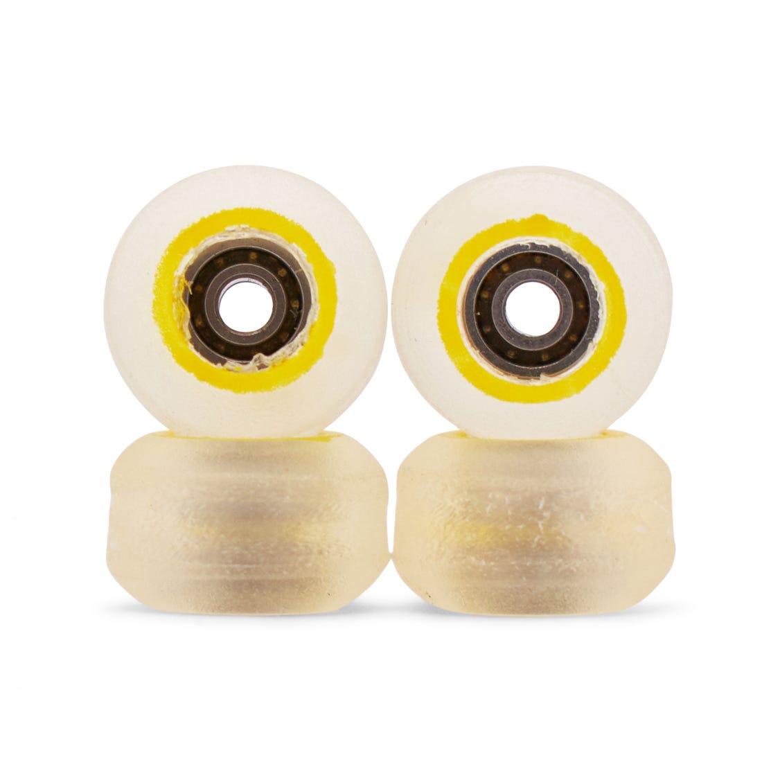 Yellowood Y2 Fingerboard Y Wheels - Professional Skateboard Wheels for Tech Decks & Fingerboards - Perfect for Tricks, Stunts & Indoor Skateboarding Practice