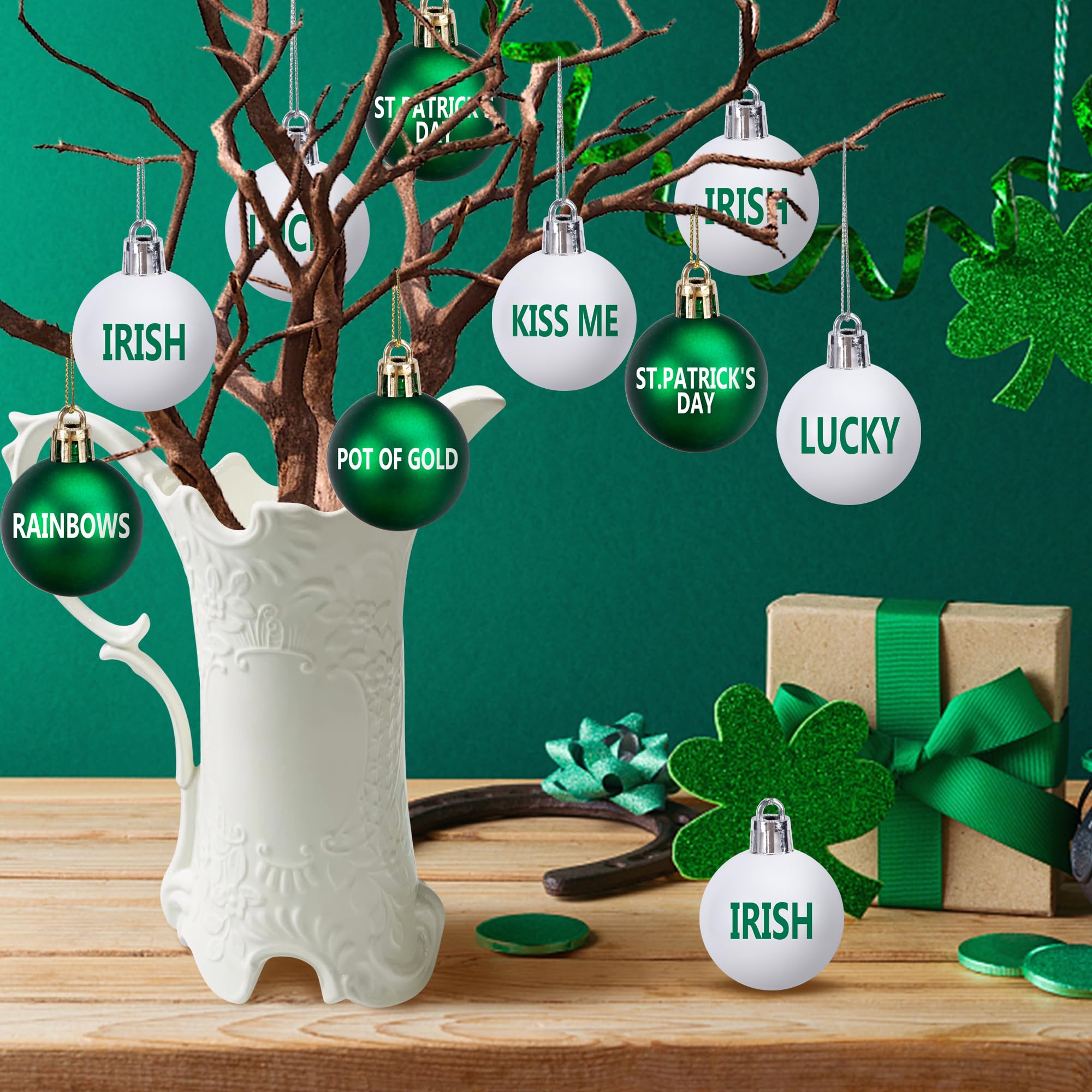 24 Pcs St. Patrick's Day Hanging Ornaments - 1.6