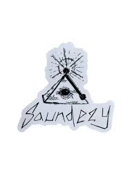 Saundezy Pyramid Sticker - Premium Vinyl Decal for Laptops, Phones & DIY Crafts - Perfect for Home Decor, Office & School Supplies