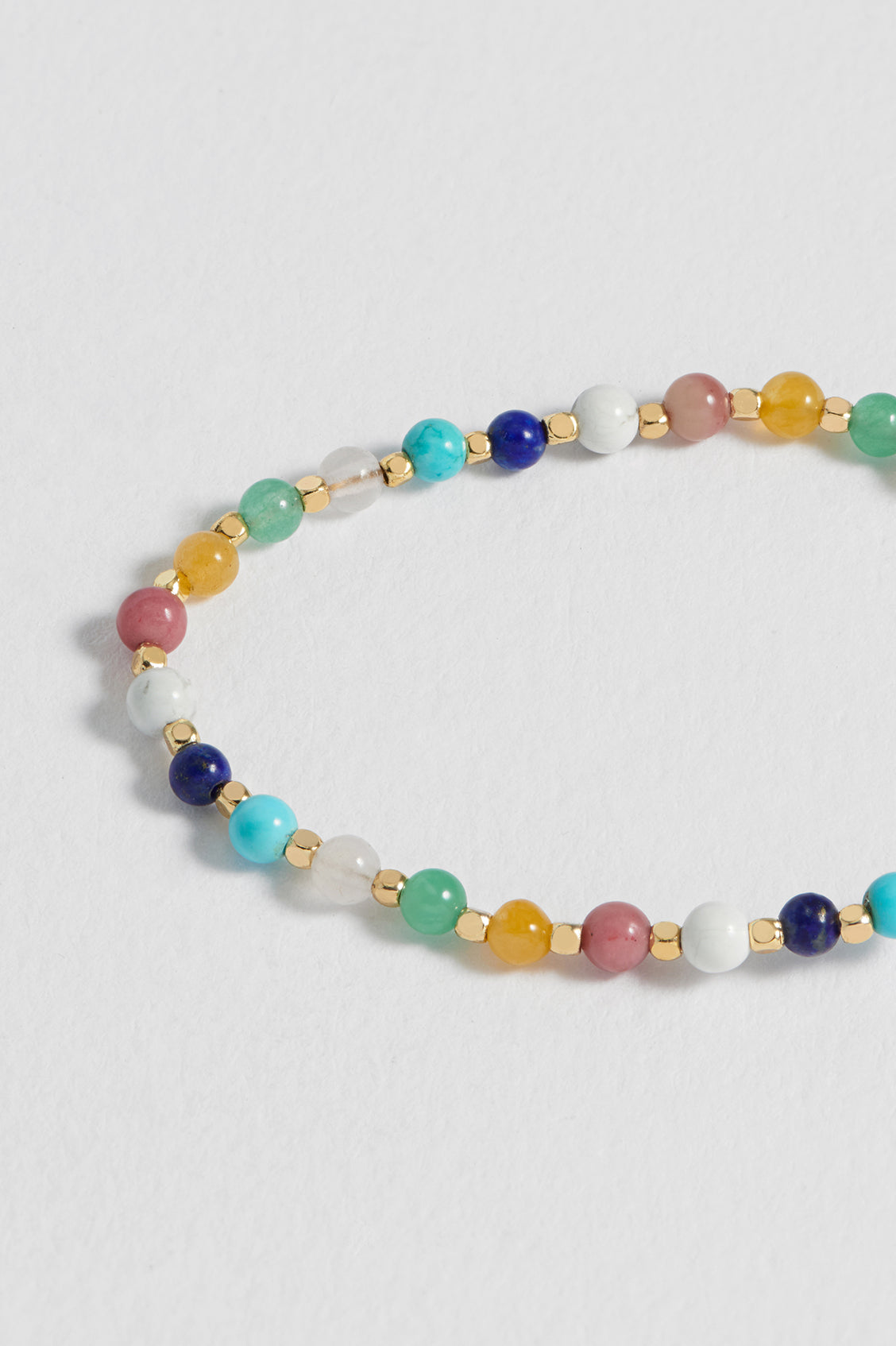 Healing Gemstone Amelia Bracelet - Natural Stone Beaded Bracelet for Women, Stress Relief & Positive Energy - Perfect for Yoga, Meditation & Daily Wear