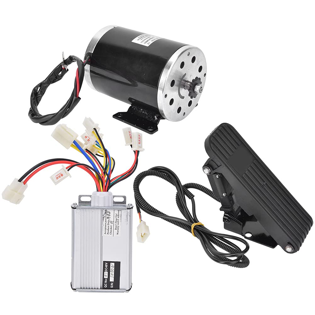 48V 1000W Electric Scooter Motor - 9 Circuit 2500RPM High Speed Aluminum Alloy Motor for Adult & Elderly Electric Scooters - Perfect for Commuting, Leisure Riding and Urban Transportation