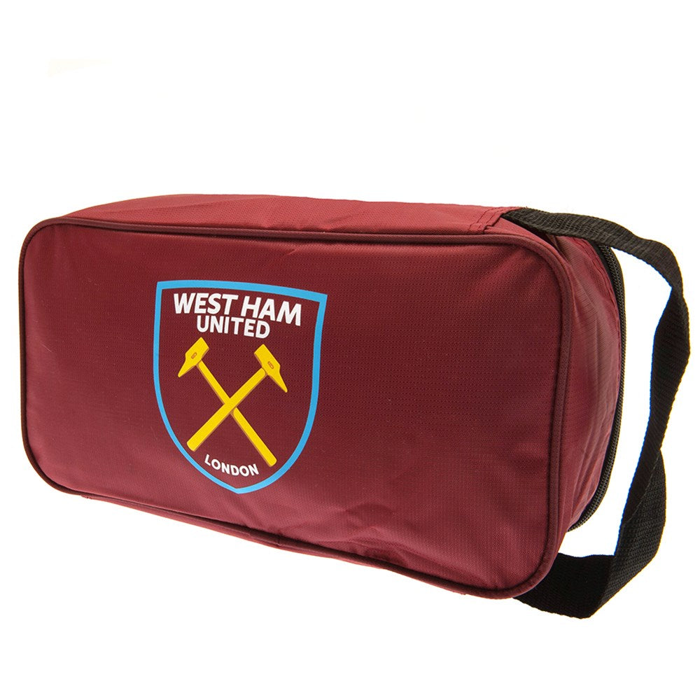 West Ham United Soccer Boot Bag - Durable Football Shoe Bag for Training & Matches - Perfect for Players & Fans - Ideal for Gym, Travel & Sports Gear Storage