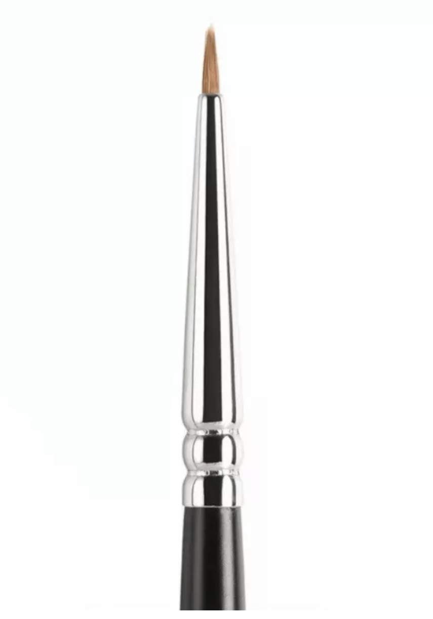 R&M 509 Fine Eyeliner Brush - Professional Makeup Brush for Winged Liner - Handcrafted Precision Eye Liner Brush for Smokey Eyes & Cat Eyes - Perfect for Daily Makeup & Special Occasions