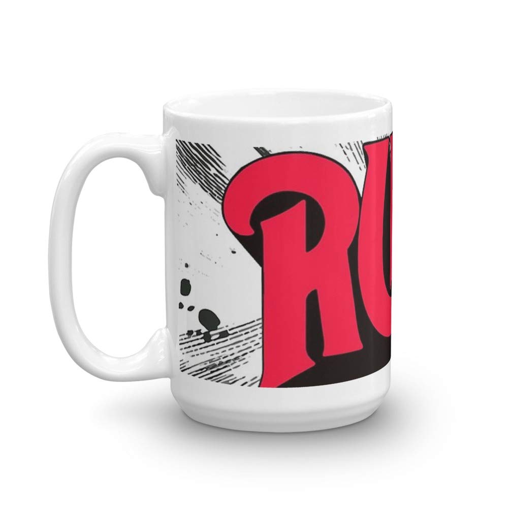 Premium 15 Oz White Ceramic Coffee Mug - Durable & Stylish for Home, Office, or Gifts - Perfect for Hot & Cold Beverages