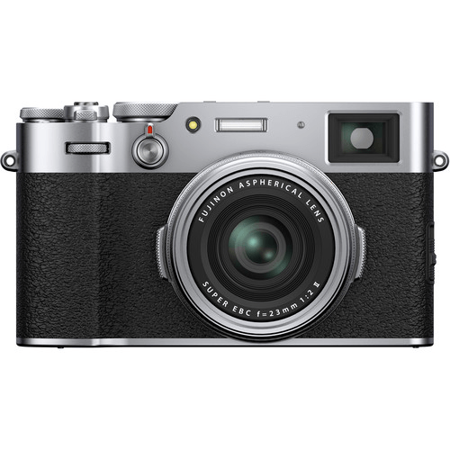 FUJIFILM X100V 26.1MP Digital Camera with 23mm F2 Lens - Silver | Compact Mirrorless Camera for Street Photography, Travel & Vlogging | 4K Video & Advanced Hybrid Viewfinder