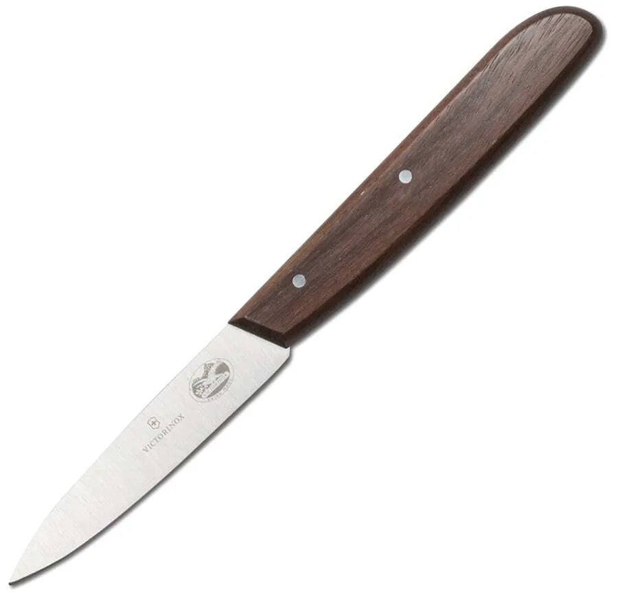 Victorinox Swiss Classic Paring Knife with Wood Handle - Premium 3.25 Inch Blade for Peeling, Slicing & Precision Cutting - Ideal for Fruits, Vegetables & Kitchen Prep