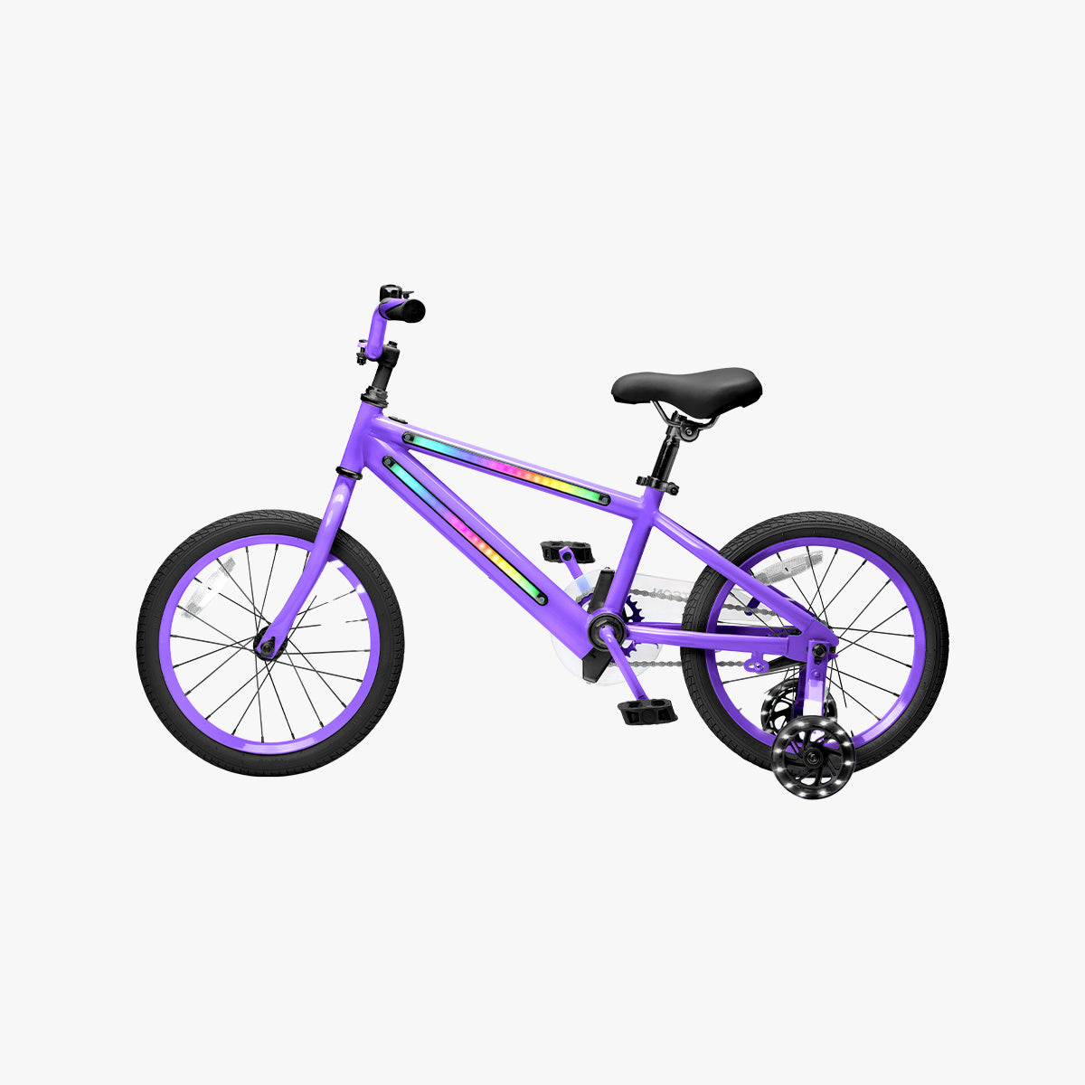 Light Rider 16 - LED Illuminated Kids Bicycle with Flashing Wheels | Safe & Fun Night Riding Bike for Boys & Girls | Perfect for Neighborhood Cruising & Evening Adventures