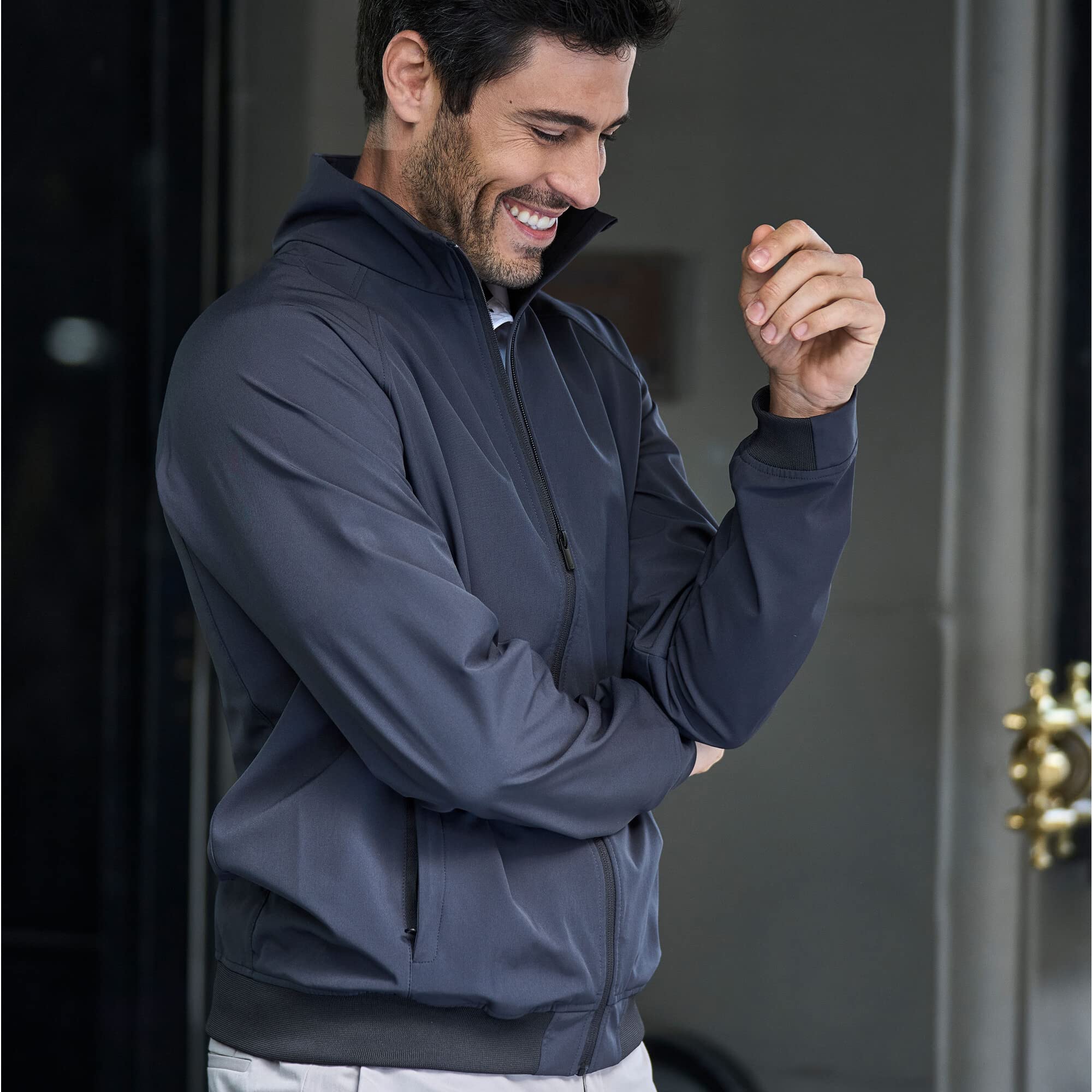 Men's Stylish Club Jacket - Lightweight & Water-Resistant for Night Out, Party & Casual Wear | Perfect for Clubbing, Dating & Social Events