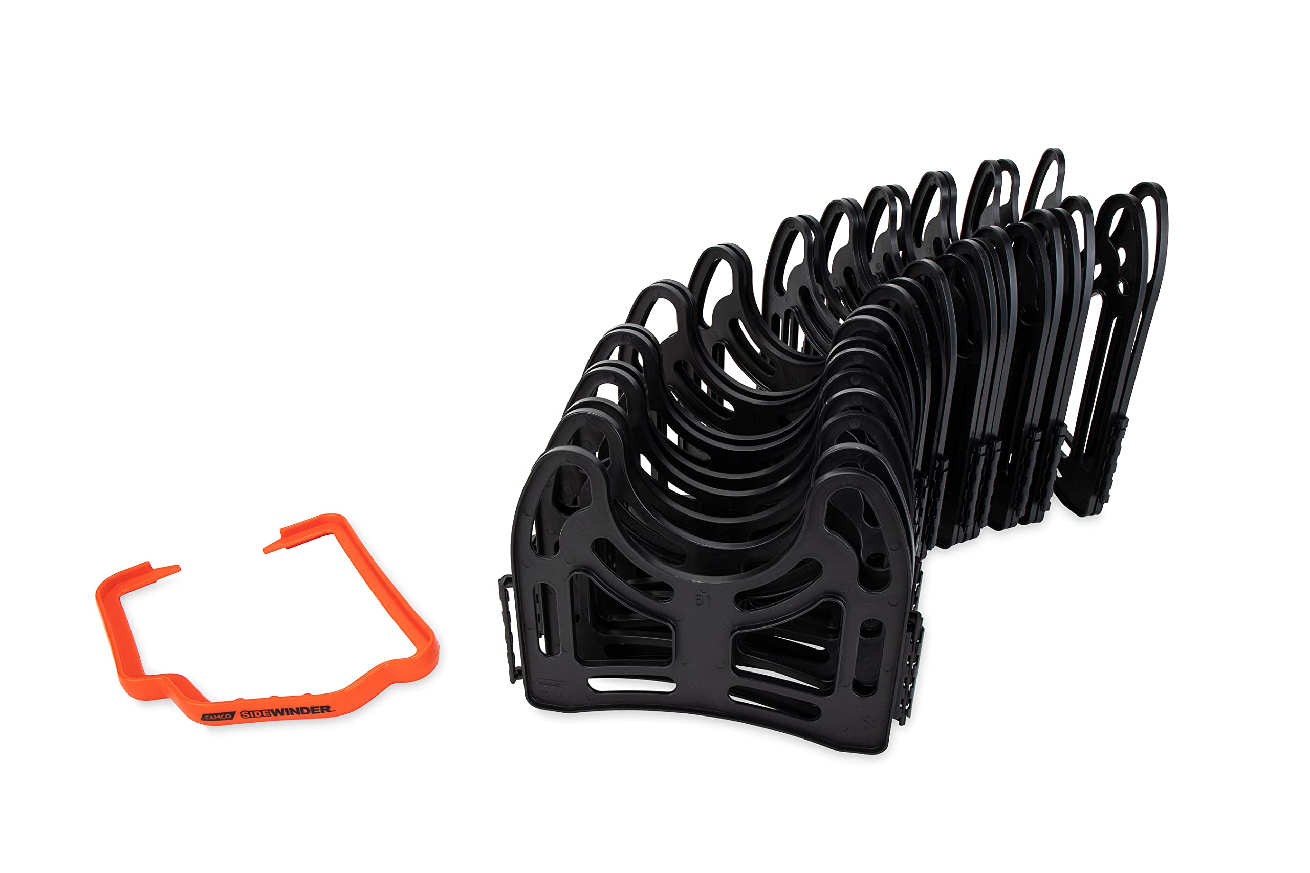 Camco RhinoFLEX 20-Foot RV Sewer Hose Kit with Sidewinder 10-Ft Support - Heavy Duty Waste Water Drainage System for Campers & RVs - Perfect for RV Parks, Campgrounds & Outdoor Adventures