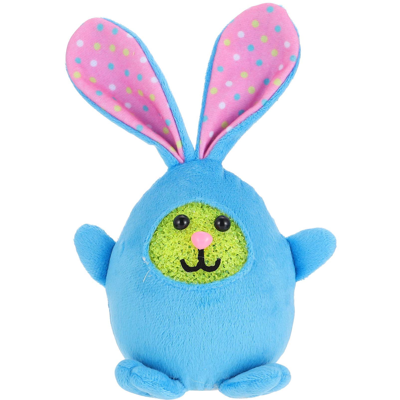 NOLITOY 1PC Easter Bunny Night Light - LED Cute Rabbit Lamp with Soft Glow, Home Decor for Kids Room, Nursery, Easter Party Decoration (Blue) - Perfect for Bedtime, Night Feedings & Holiday Celebrations