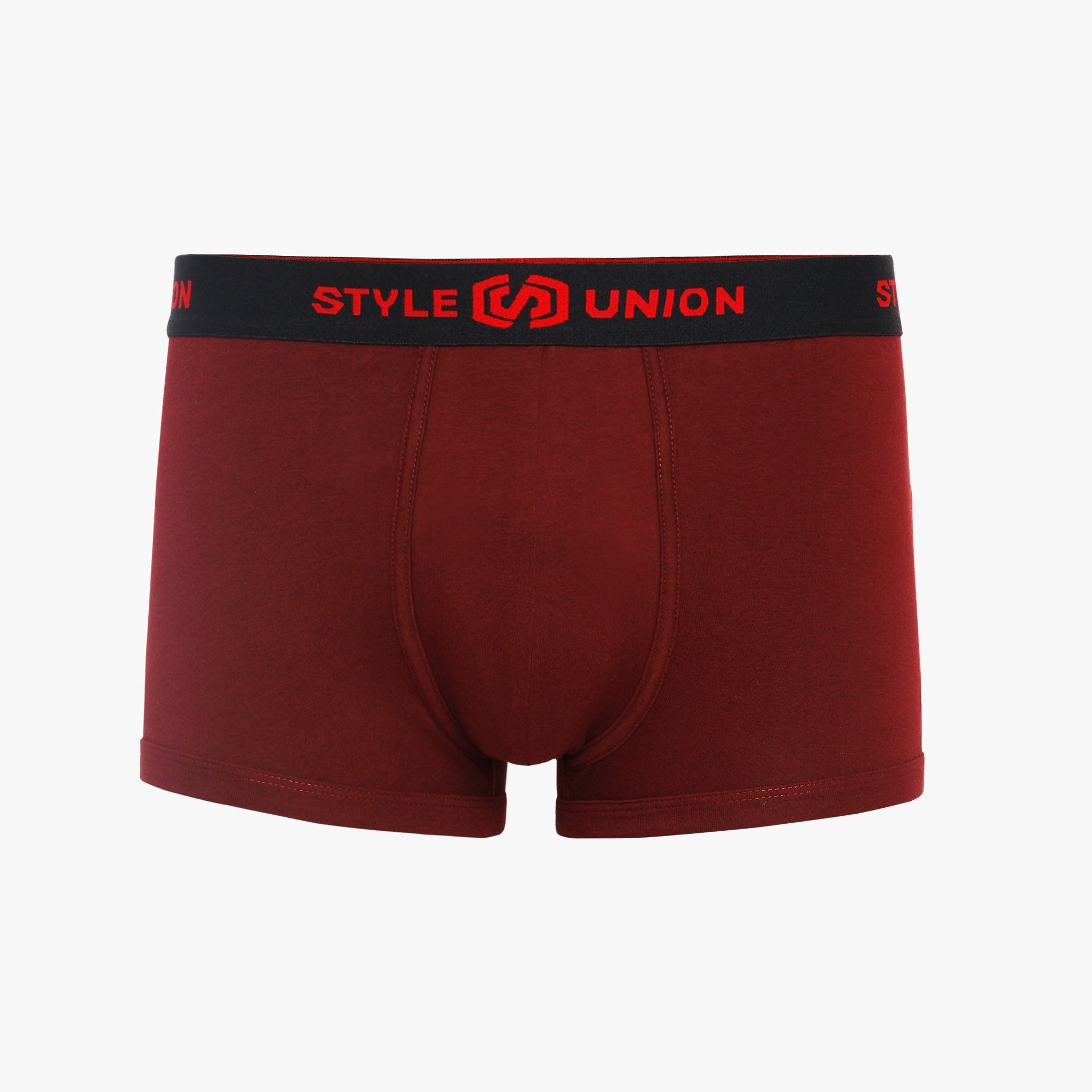 Premium Cotton Maroon Men's Underwear Briefs - Soft, Breathable & Comfortable for Everyday Wear, Workout & Lounge