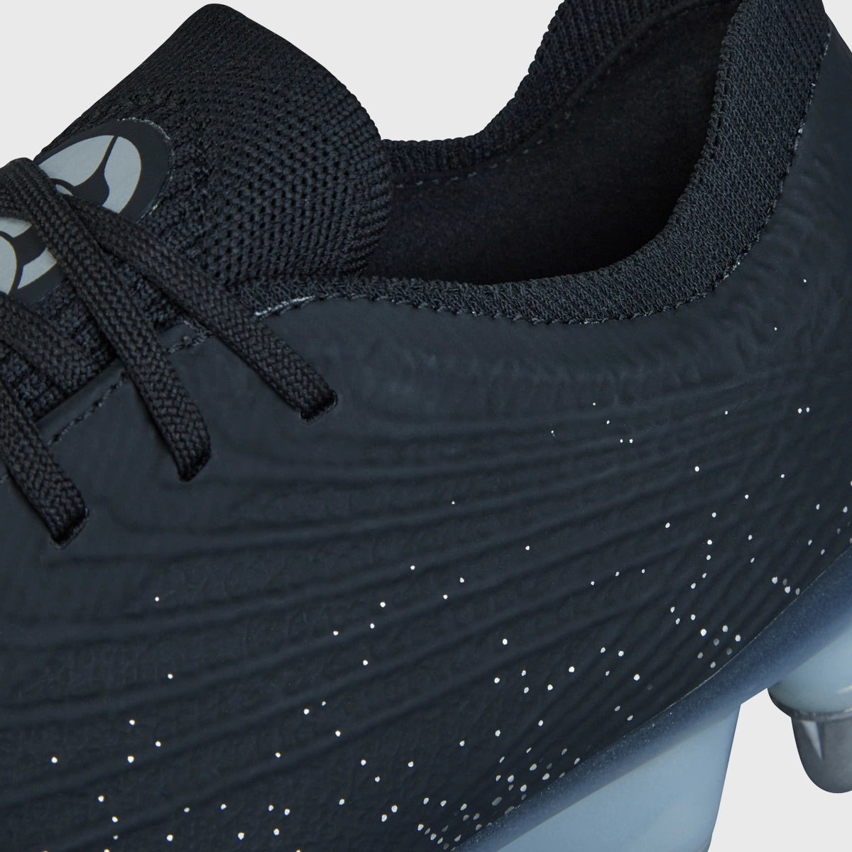 Canterbury Stampede Groundbreak Elite SG Rugby Boots for Men - Black/Silver - Professional Rugby Cleats for Wet & Soft Ground - Perfect for Rugby Matches & Training