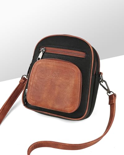 Pure Black With Brown