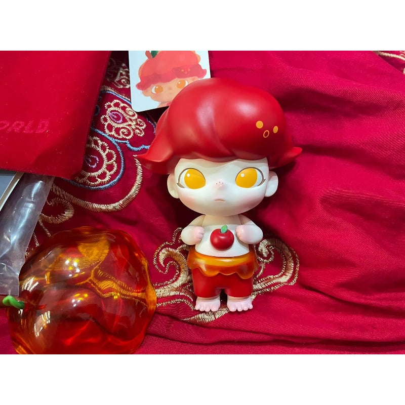 DIMOO Christmas Eve Apple Limited Edition Collectible Figure - Perfect for Holiday Decor, Gift Giving, and Disney Fans Collection