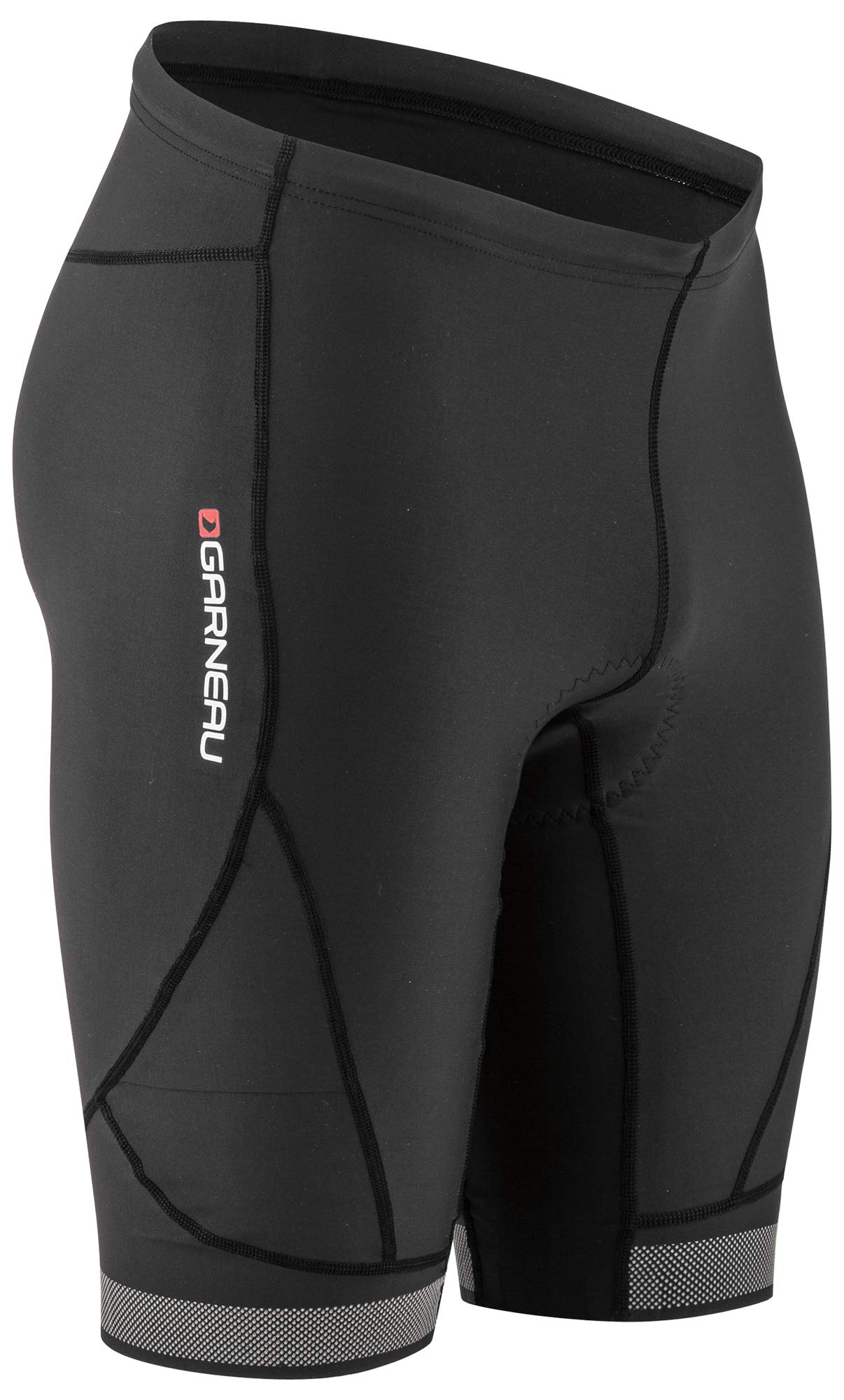 Louis Garneau Men's CB Neo Power Padded Compression Bike Cycling Shorts - Flatlock Seams, Gel Pocket & Breathable Foam Padding for Road & Mountain Biking