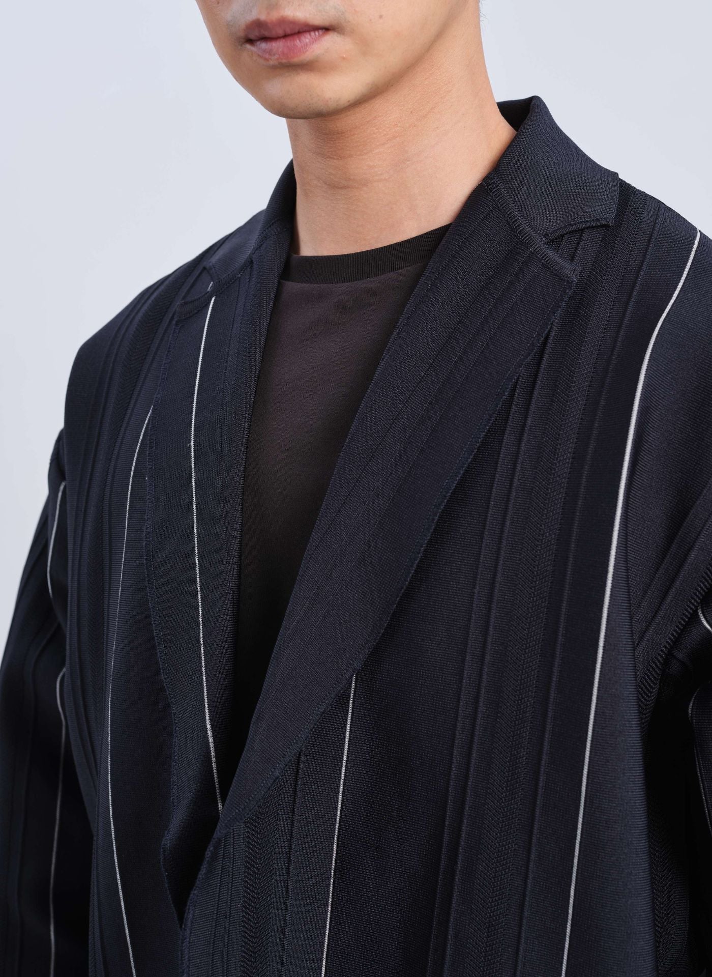 Stylish Polyester Elastane Business Knit Soft Blazer for Women - Perfect for Office Wear, Professional Meetings & Formal Occasions
