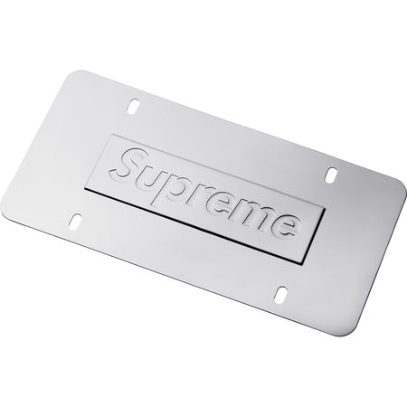 Supreme Chain License Plate Frame - Stylish & Durable Car Accessory for Customizing Your Vehicle - Perfect for Cars, Trucks & Motorcycles