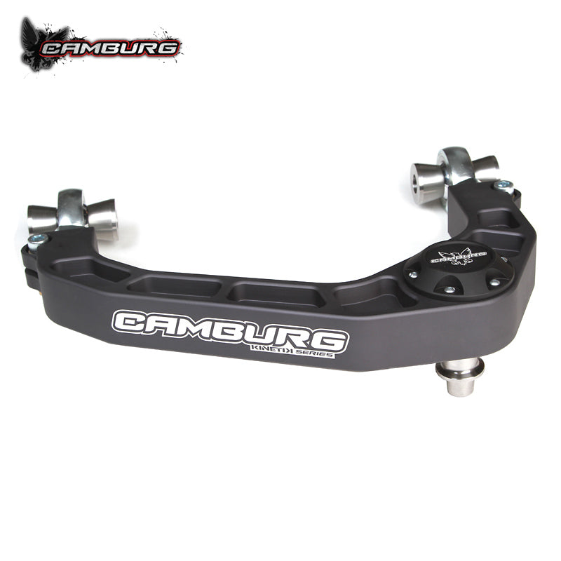21-24 Ford F-150 Camburg Kinetik Billet Upper Control Arms - Heavy-Duty Suspension Upgrade for Off-Roading & Towing