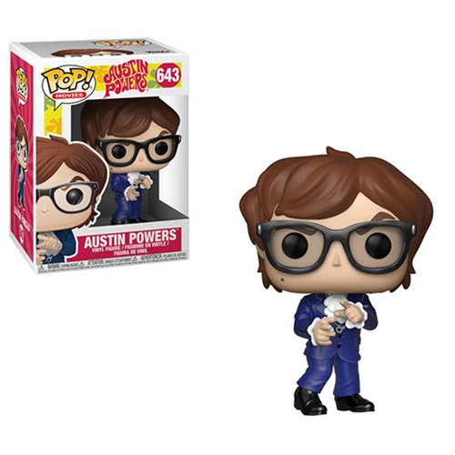 Funko Pop! Austin Powers Action Figure #643 - Collectible Movie Character Toy for Fans & Gift Ideas - Perfect for Display, Gifts, and Pop Culture Enthusiasts