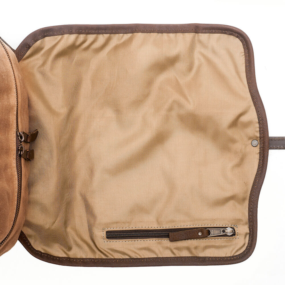 Durable Waxed Canvas Backpack for Men & Women - Water-Resistant Vintage Style Laptop Bag for Travel, Hiking & Everyday Use