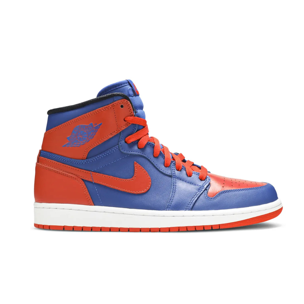 Air Jordan 1 Retro High OG Knicks Game Royal Team Orange Basketball Shoes - Men's Sneakers for Streetwear & Court Performance