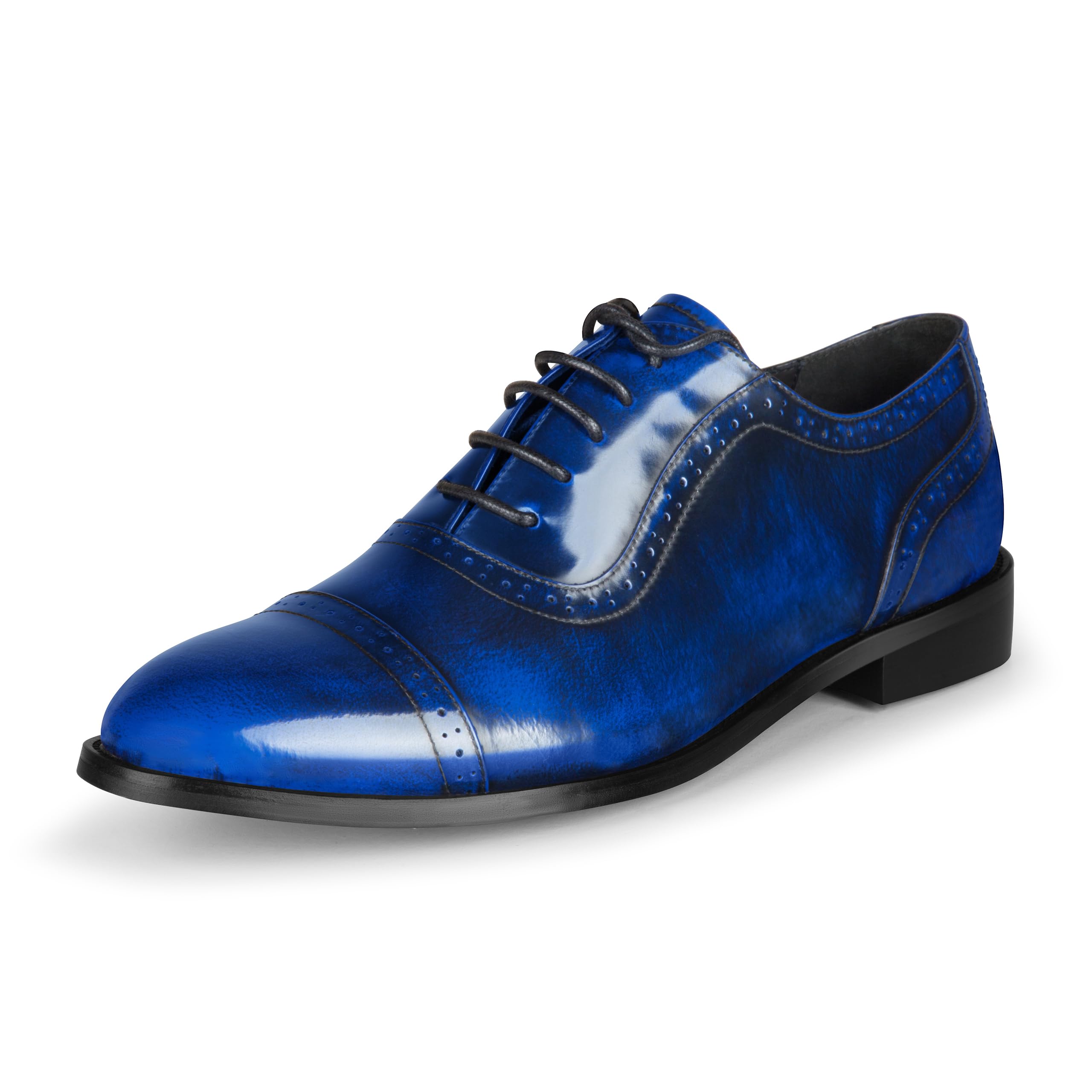 Premium Men's Oxford Leather Dress Shoes - Classic Formal Business Shoes for Men | Perfect for Weddings, Office & Special Occasions